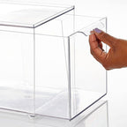 mDesign Plastic Stackable Bathroom Storage - Image 6