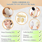 Exfoliating Natural Loofah Sponge Back Scrubber - Image 3