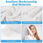 SmoothNovelty 16 Pack Microfiber Bath Towels Bulk 27'' x 60'' Oversized Beach - Image 3