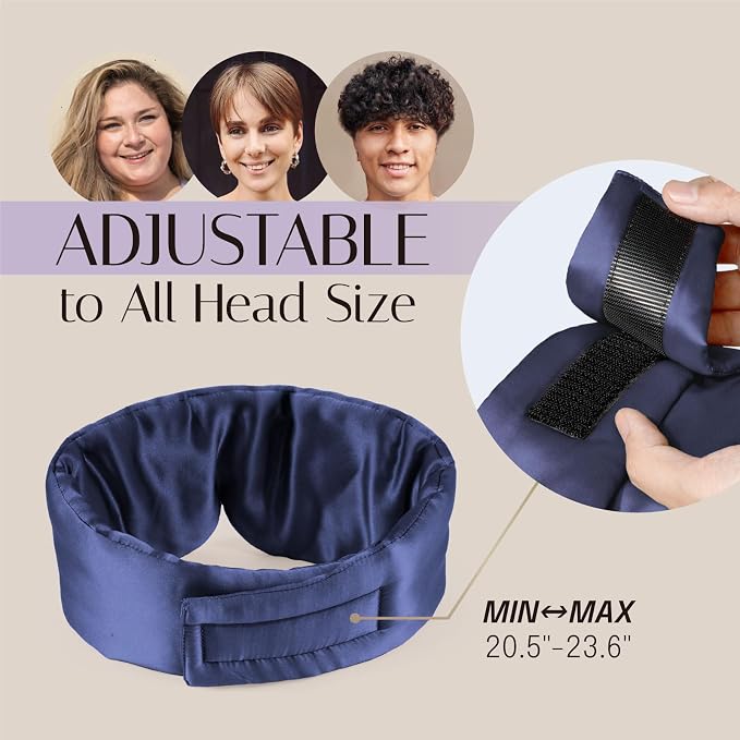Silk Sleep Mask Soft Pressureless: 100% Mulberry Silk - Image 7