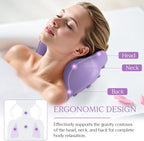 Silicone Bath Pillow, New Material Bath Pillows - Image 3