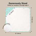 KeaBabies Hooded Baby Towel for Newborn - Image 4