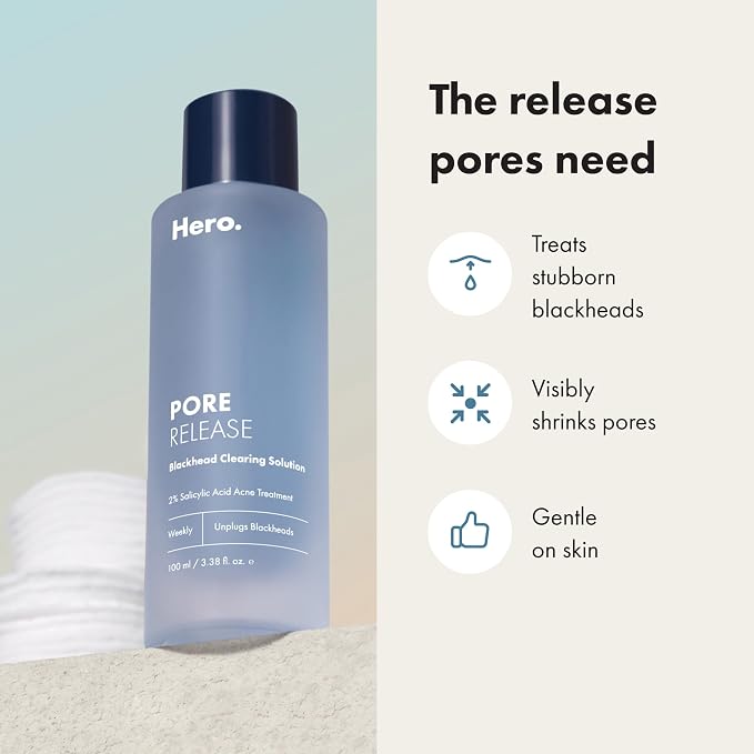 Hero Cosmetics Pore Release Blackhead Clearing Solution, Exfoliating 2% - Image 3