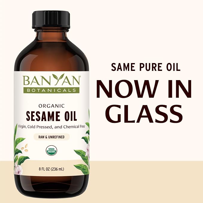 Banyan Botanicals Sesame Oil – Organic & Unrefined Sesame Oil - Image 6
