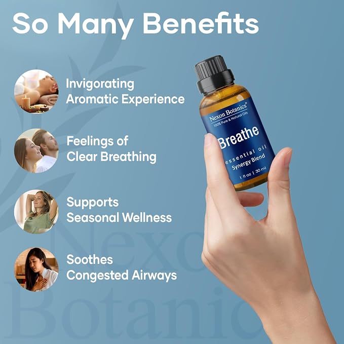 Breathe Essential Oil Blend 30 ml - Image 6