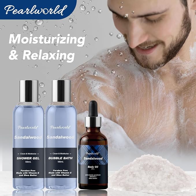 PEARLWORLD Bath Set with Ocean Scented Spa Gifts - Image 3