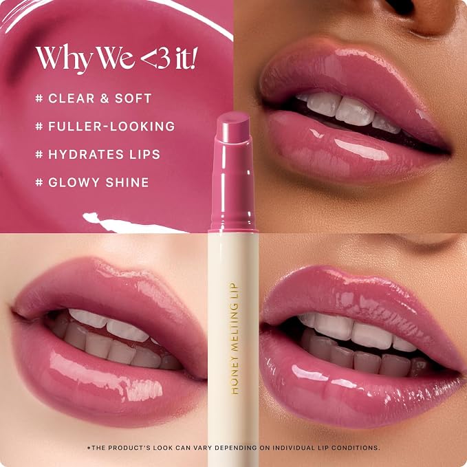 Nature Republic HONEY MELTING LIP SOFT LIP STICK, Hydrating Gloss, Moisturizing - Image 3