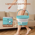 Pedicure Foot Spa with Bubble and Heat, Collapsible Foot Soaking Tub with - Image 6
