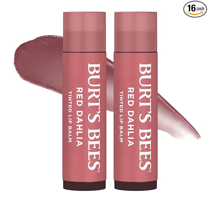 Burt's Bees Lip Tint Balm with Long Lasting 2 in 1 Duo Tinted Balm Formula by BurtsBees