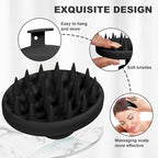 Meartchy Silicone Scalp Massager, Scalp Scrubber - Image 3