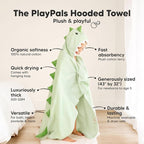 KeaBabies Organic Baby Towel - Image 3