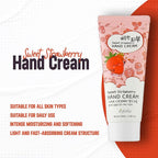 esfolio Sweet Strawberry Hand Cream – Moisturizing Korean Hand Lotion - Image 2