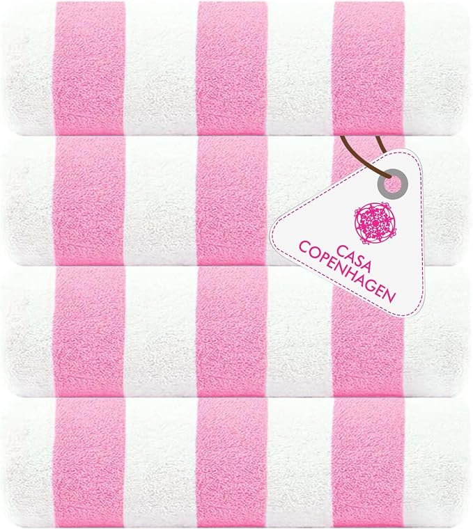 CASA COPENHAGEN Cabana Beach Towel Designed in Denmark Rough and Tough by CASACOPENHAGEN