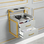 Suspended Salon Wall Cabinet by Unknown