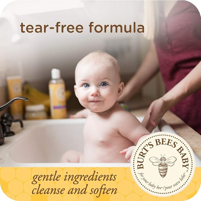 BURTS BEES Baby Bee Bubble Bath, 12 FZ - Image 2