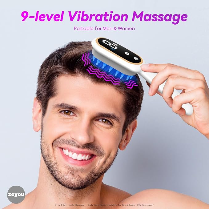 3-in-1 Hair Scalp Massager - Image 3