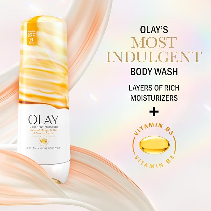Olay Body Wash for Women, Indulgent Moisture, 24hr Moisturizing & Nourishing - Image 5