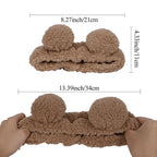 YISSION 4PCS Spa Headband cat/bear/Snail/Bunny Ears Head Band - Image 5