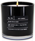 Lulu Candles | Black Tea & Sage | Highly Scented Candles by LULUCANDLES
