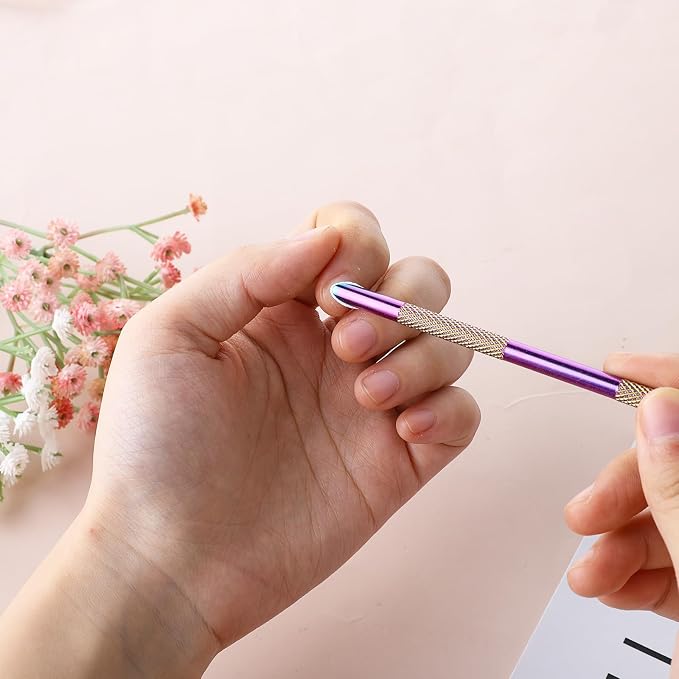 Cuticle Pusher, Dual Ended Nail Cuticle Remover - Image 7