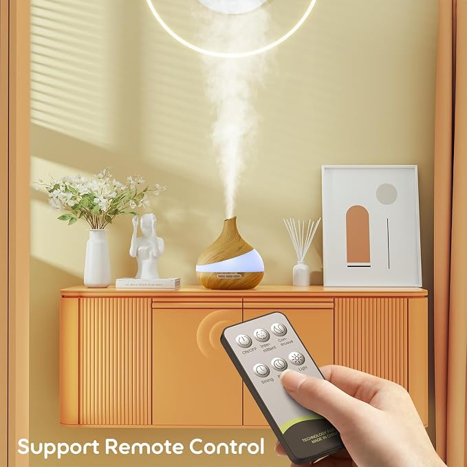 HJTHJT 500ML Essential Oil Diffuser: Aroma Diffuser - Image 7