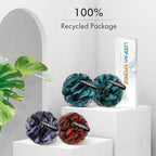 AmazerBath Charcoal Loofah Sponge, Large Shower Loofah 75g/PCS - Image 7