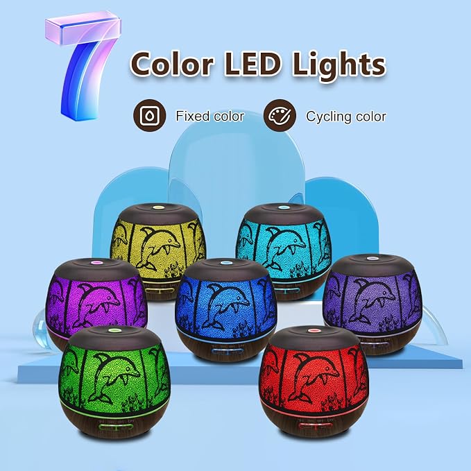 Essential Oil Diffuser for Home, 500ML Aromatherapy Diffusers for Essential - Image 5