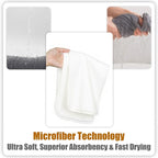 MAYOKEN® 12PCS U-Shaped Microfiber Facial Towels - Image 5