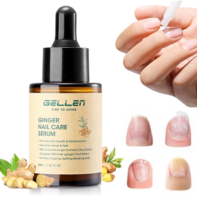 Gellen 30ml Ginger Nail Growth Serum by GellenGelPolish