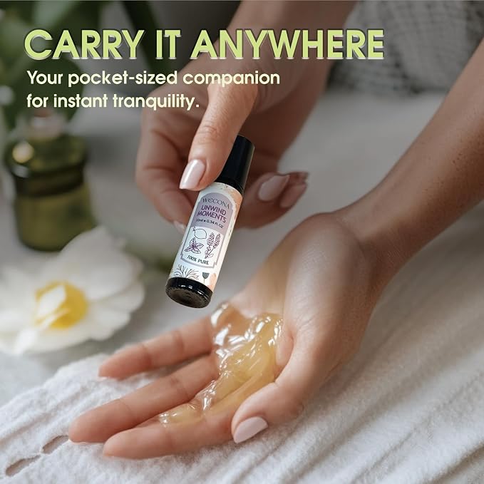 Wecona Aromatherapy Essential Oil Roll-On Set – 6x10ml Essential Oil Blends - Image 5