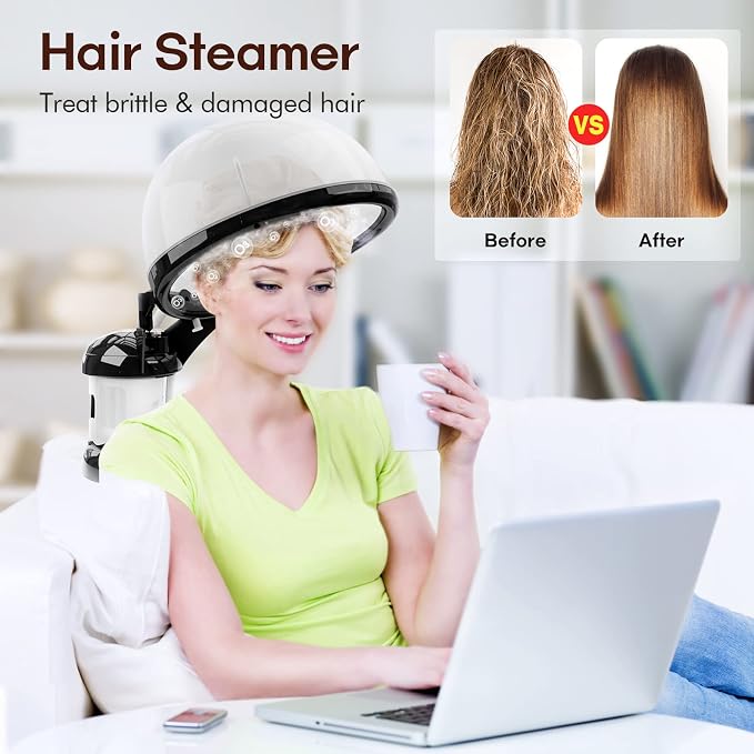 Hair Steamer Kingsteam 2 in 1 Ozone Facial Steamer, Design - Image 2
