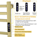 XBVV Towel Warmer Rack for Bathroom - Image 3