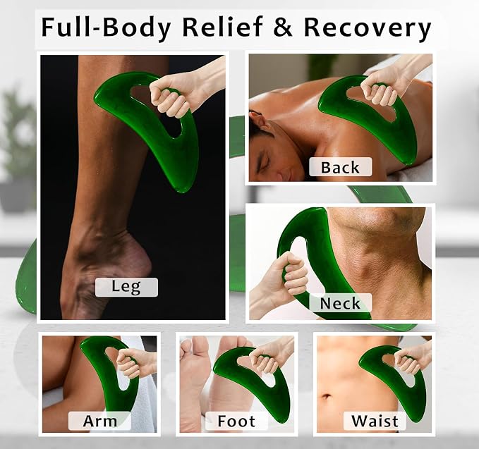 RAAFI Large Body Gua Sha Tool for Cellulite Removal, Lymphatic Drainage and - Image 3
