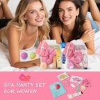 60PCS Spa Party Supplies for Girls, Include Facial Masks, Lip Mask, Under Eye - Image 4