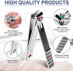 Manicure Set Pedicure Kit Professional 19 Pcs Nail Clipper - Image 2