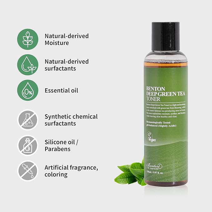 Green Tea Toner by BENTON - Image 4