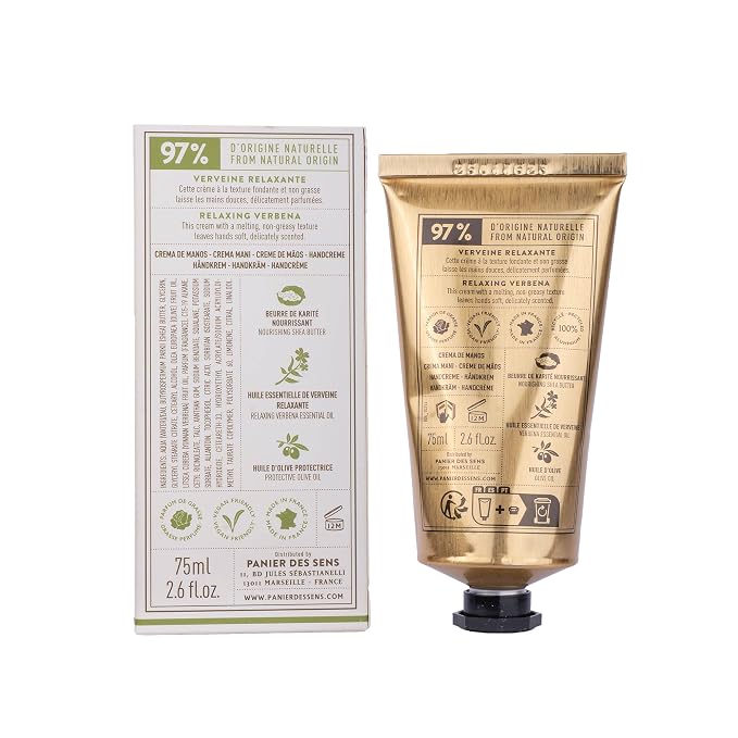Panier des Sens – Lemon Verbena Hand Cream – Moisturizing Hand Lotion - Image 8