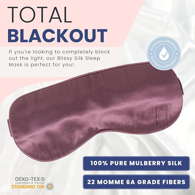 Blissy Silk Sleep Mask - Image 2