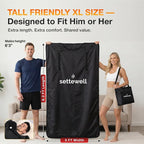 Infrared Sauna Blanket | XL Size Fits 6'5" | Low EMF Sauna Blanket - Image 3