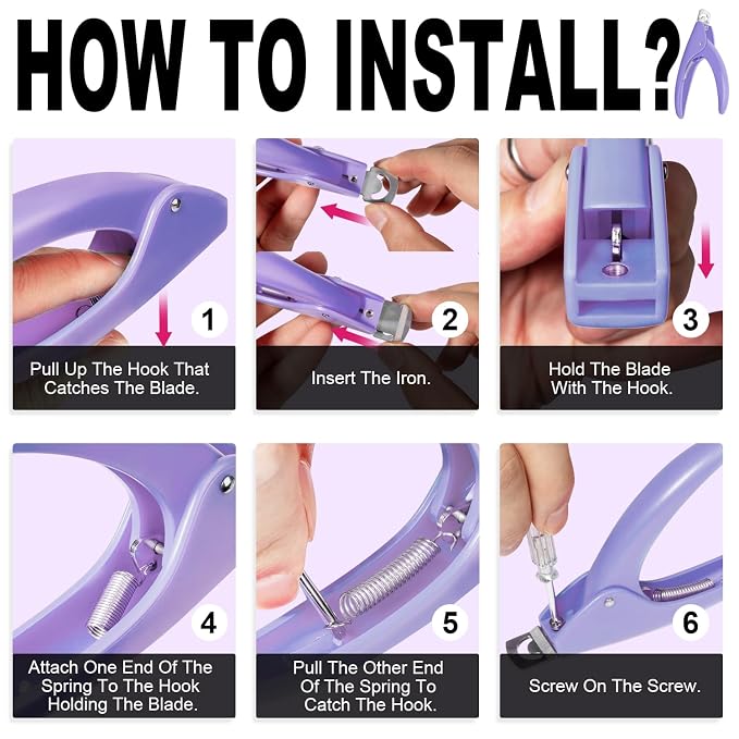 Light Purple Nail Clippers - Image 9