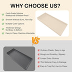 Bathroom Vanity Tray, 7.8 x 3.9 Inch Silicone Bathroom Tray Countertop - Image 5