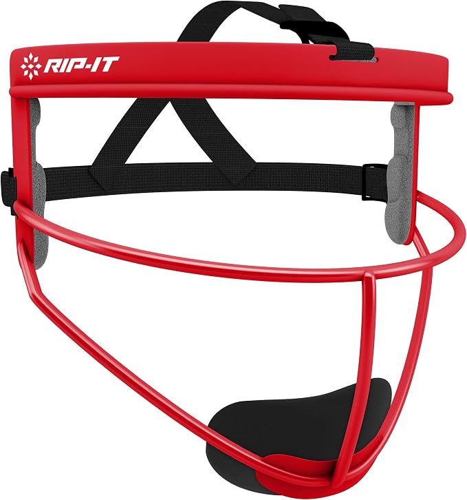 RIP-IT Original Defense Softball Face Mask, Lightweight, Protective Fielder's by RIP-IT