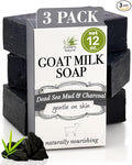 Southern Natural Activated Charcoal Soap Bar Face and Body Soap by SouthernNatural