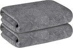 JML Bath Towels 4 Pack, Oversized Microfiber Bath Towels - Image 4
