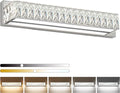 ZUZITO Crystal Vanity Lights for Bathroom 18W LED Bathroom Light Bar Modern by HOME