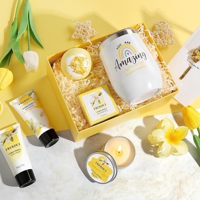 Mothers Day Gifts for Mom, Birthday Gifts for Women, Relaxing Spa Gift Baskets - Image 2