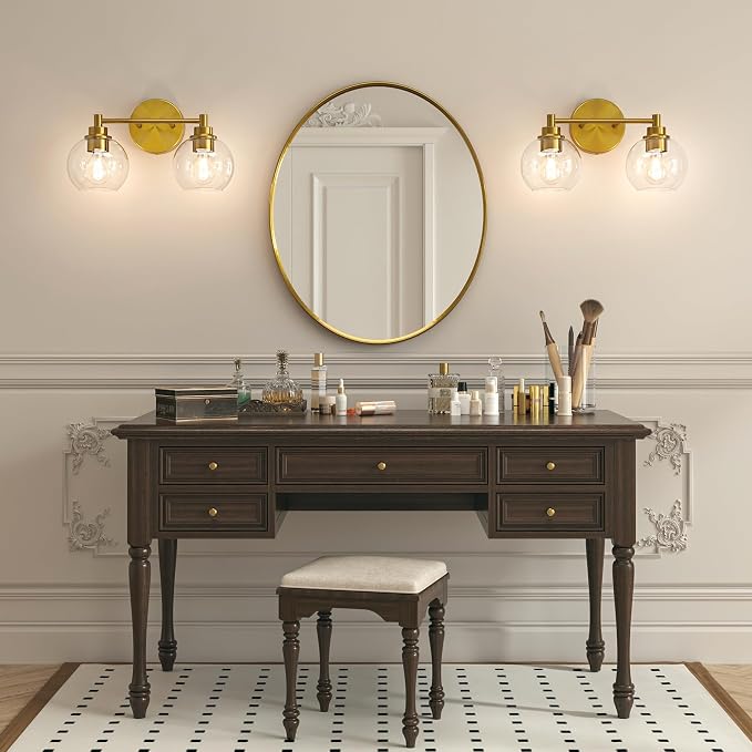 VONLUCE Bathroom Light Fixtures, 2-Light Vanity Light - Image 8