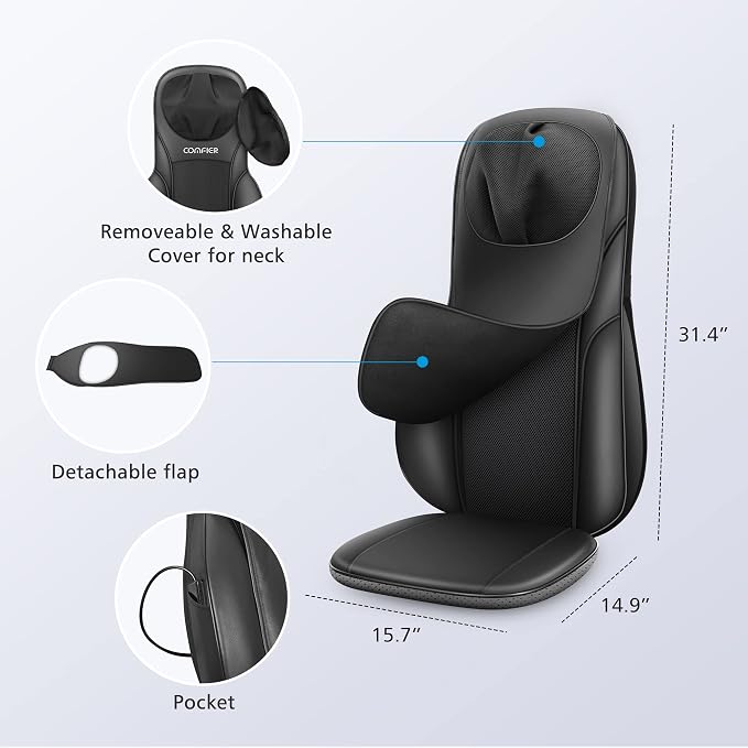 COMFIER Shiatsu Back Massager - Image 7