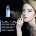 Honoson 2 Pack Nano Facial Mister Spray Bottle Handheld Humidifier Portable - Image 4
