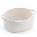 Happyiren Cute Woven Cotton Rope Basket by Unknown
